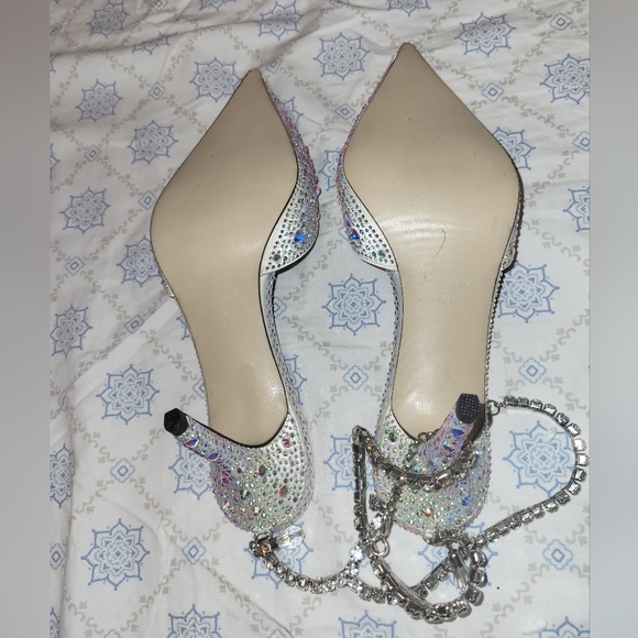 Vertundy Women's High Heel Stiletto Pumps Closed Pointed Toe Ankle Strap Fashion - Picture 3 of 13